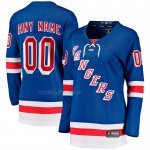 Camiseta Hockey Mujer New York Rangers Primera Breakaway Personalizada Azul Camiseta Hockey Mujer New York Rangers Primera Breakaway Personalizada Azul