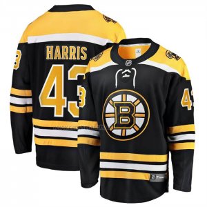 Camiseta Hockey Boston Bruins Jordan Harris Primera Breakaway Negro Camiseta Hockey Boston Bruins Jordan Harris Primera Breakaway Negro