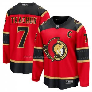 Camiseta Hockey Ottawa Senators Brady Tkachuk Alterno Breakaway Rojo