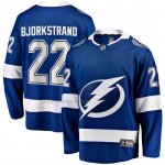 Camiseta Hockey Tampa Bay Lightning Oliver Bjorkstrand Primera Breakaway Azul