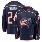 Camiseta Hockey Columbus Blue Jackets Mathieu Olivier Primera Breakaway Azul Camiseta Hockey Columbus Blue Jackets Mathieu Olivier Primera Breakaway Azul