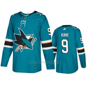 Camiseta San Jose Sharks Evander Kane Primera Verde
