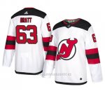 Camiseta New Jersey Devils Jesper Bratt Autentico Away Blanco
