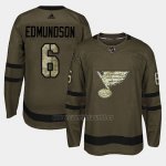 Camiseta St. Louis Blues Joel Edmundson Camo Salute To Service