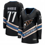 Camiseta Hockey Mujer Washington Capitals TJ Oshie 50th Aniversario Breakaway Negro