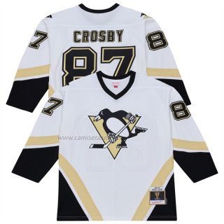 Camiseta Hockey Pittsburgh Penguins Sidney Crosby 2005 Power Play Blanco