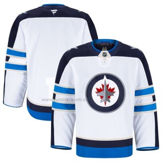Camiseta Hockey Winnipeg Jets Segunda Autentico Pro Blanco