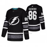 Camiseta Tampa Bay Lightning Nikita Kucherov 2019 All Star Negro2
