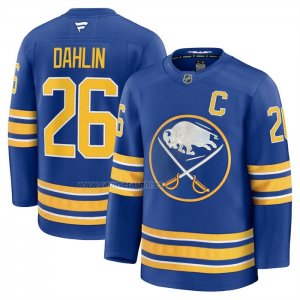 Camiseta Hockey Buffalo Sabres Rasmus Dahlin Premium Con Parche De Capitan Azul Camiseta Hockey Buffalo Sabres Rasmus Dahlin Premium Con Parche De Capitan Azul
