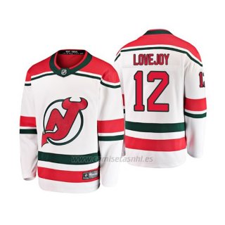 Camiseta Nino New Jersey Devils Ben Lovejoy Alternato Breakaway Blanco