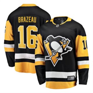 Camiseta Hockey Pittsburgh Penguins Justin Brazeau Primera Breakaway Negro