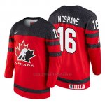 Camiseta Canada Team Allan Mcshane 2018 Iihf World Championship Jugador Rojo