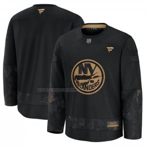 Camiseta Hockey New York Islanders 2024 Military Appreciation Negro