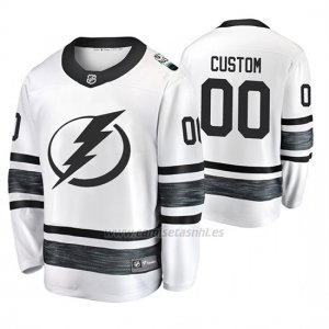Camiseta Tampa Bay Lightning Personalizada 2019 All Star Blanco