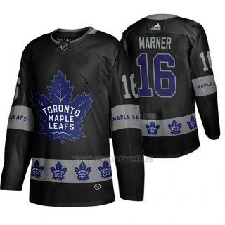 Camiseta Toronto Maple Leafs Mitch Marner Breakaway Negro