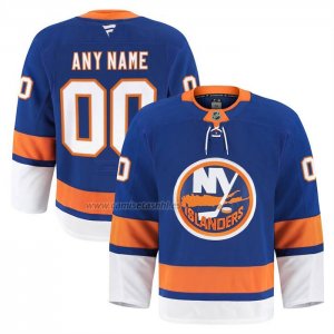 Camiseta Hockey New York Islanders Autentico Pro Personalizada Royal