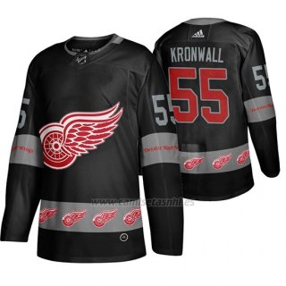 Camiseta Detroit Red Wings Niklas Kronwall Breakaway Negro
