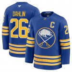 Camiseta Hockey Buffalo Sabres Rasmus Dahlin Premium Con Parche De Capitan Azul
