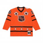 Camiseta Hockey All Star Marcel Dionne Mitchell & Ness 1976 Power Play Naranja
