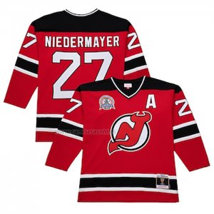 Camiseta Hockey New Jersey Devils Scott Niedermayer Mitchell & Ness 2002-03 Rojo