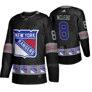 Camiseta New York Rangers Cody Mcleod Breakaway Negro