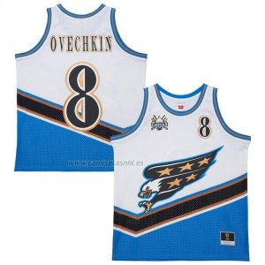 Camiseta Hockey Washington Capitals Alexander Ovechkin Maxxed Out Fashion Blanco Camiseta Hockey Washington Capitals Alexander Ovechkin Maxxed Out Fashion Blanco