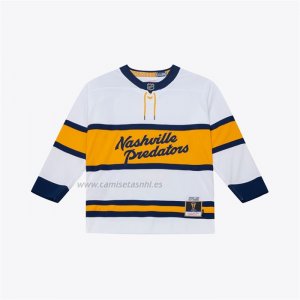 Camiseta Hockey Nashville Predators Filip Forsberg 2020 Power Play Blanco
