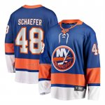 Camiseta Hockey New York Islanders Matthew Schaefer Primera Breakaway Azul