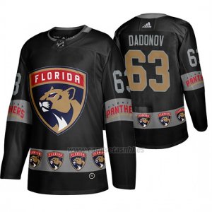 Camiseta Florida Panthers Evgenii Dadonov Breakaway Negro