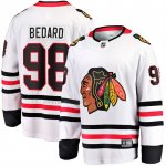 Camiseta Hockey Chicago Blackhawks Connor Bedard Segunda Premier Breakaway Blanco