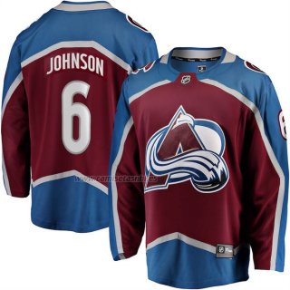 Camiseta Hockey Colorado Avalanche Erik Johnson Primera Breakaway Rojo