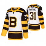 Camiseta Boston Bruins Zane Mcintyre Winter Classic Adidas Blanco