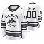 Camiseta Vancouver Canucks Personalizada 2019 All Star Blanco