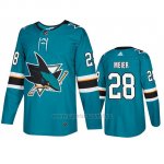 Camiseta San Jose Sharks Timo Meier Primera Verde