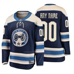 Camiseta Nino Columbus Blue Jackets Custom 2019 Alternato Fanatics Breakaway Azul