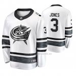 Camiseta Columbus Blue Jackets Seth Jones 2019 All Star Blanco
