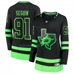 Camiseta Hockey Mujer Dallas Stars Tyler Seguin Alterno Breakaway Negro Camiseta Hockey Mujer Dallas Stars Tyler Seguin Alterno Breakaway Negro
