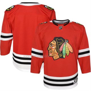 Camiseta Hockey Nino Chicago Blackhawks Primera Rojo