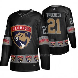 Camiseta Florida Panthers Vincent Trocheck Breakaway Negro