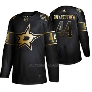 Camiseta Dallas Stars Gavin Bayreuther Golden Edition Autentico Negro