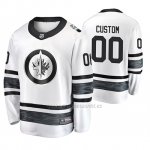 Camiseta Winnipeg Jets Personalizada 2019 All Star Blanco