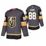 Camiseta Vegas Golden Knights Nate Schmidt Autentico Adidas Gris