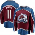 Camiseta Hockey Colorado Avalanche Brock Nelson Primera Breakaway Rojo
