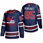 Camiseta Hockey Winnipeg Jets Mathieu Perreault 2019 Heritage Classic Azul