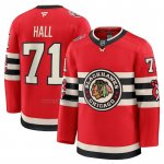Camiseta Hockey Chicago Blackhawks Taylor Hall 2025 Winter Classic Premium Rojo