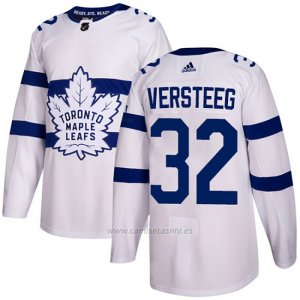 Camiseta Hockey Toronto Maple Leafs 32 Kris Versteeg Autentico 2018 Stadium Series Blanco