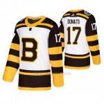 Camiseta Boston Bruins Ryan Donato Winter Classic Adidas Blanco