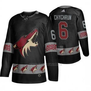 Camiseta Arizona Coyotes Jakob Chychrun Breakaway Negro