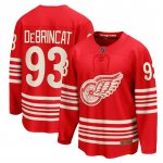 Camiseta Hockey Detroit Red Wings Alex DeBrincat Centenario Breakaway Rojo