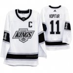 Camiseta Hockey Los Angeles Kings Anze Kopitar Heritage Throwback Blanco
